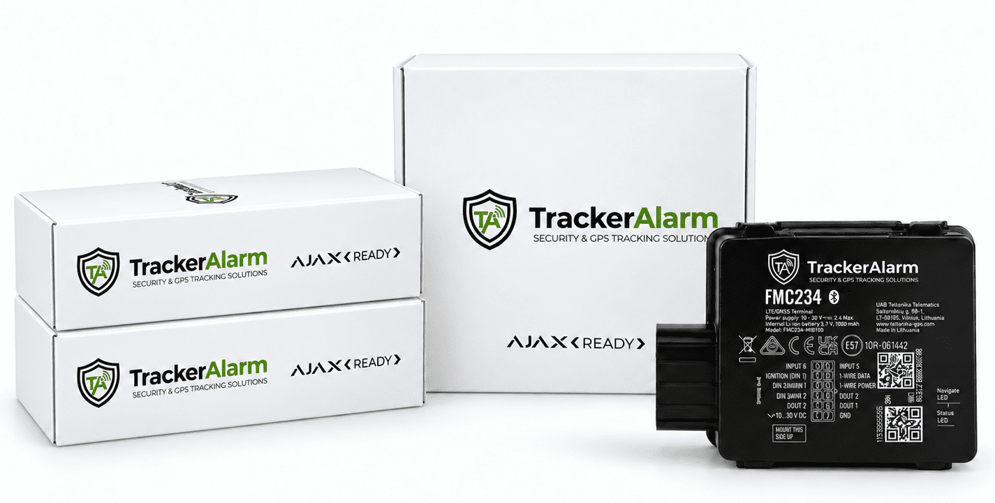 TrackerAlarm ajax gps